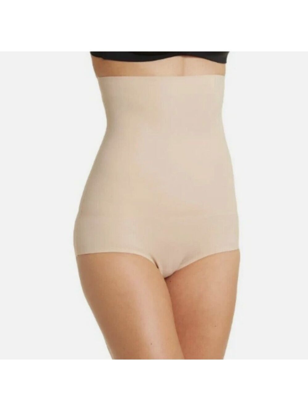 Skinnygirl Seamless Nude High Waist Briefs L Shapewear Smoothing Stretch Minimal